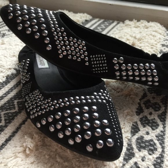 Kelsi Dagger Studded Flats - Picture 2 of 4